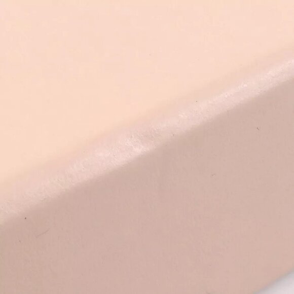 Auth FENDI Box Orinzzontale Vit Shoulder Bag Pink Beige Leather - Picture 10 of 15